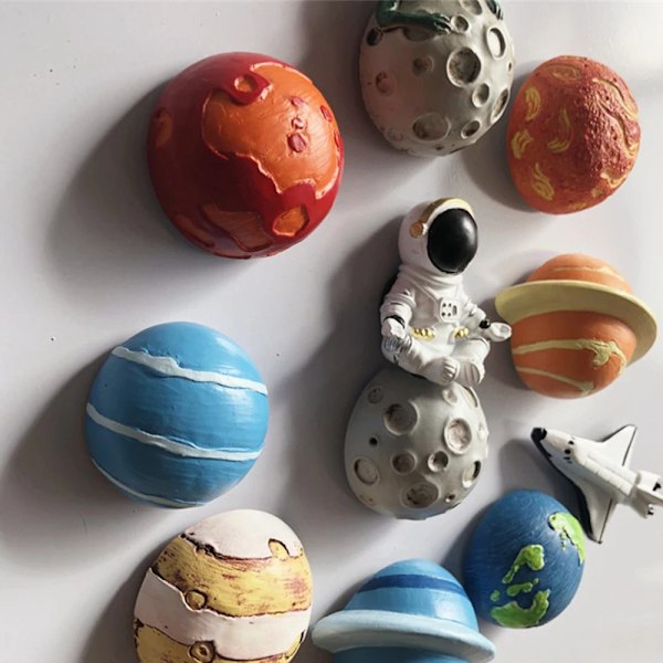 Køleskabsmagnet Magnetiske klistermærker SPACESHIP-B