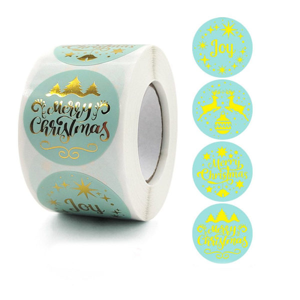 Merry Christmas Stickers Seal Labels Sticker 2 2 2