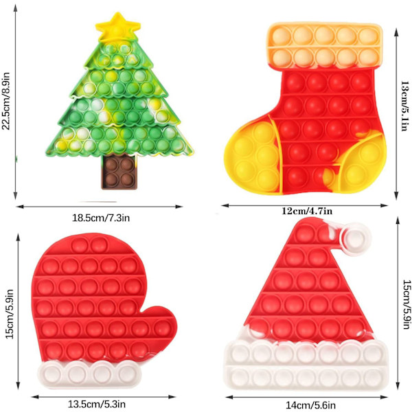 Jyrsijä Pioneer Fidget Toy JOULUKÄSINE JOULUHANKAS Christmas Glove