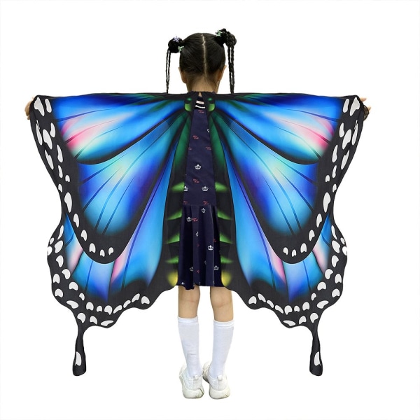 Sommerfuglekappe Butterfly Wings sjal 05 05 05