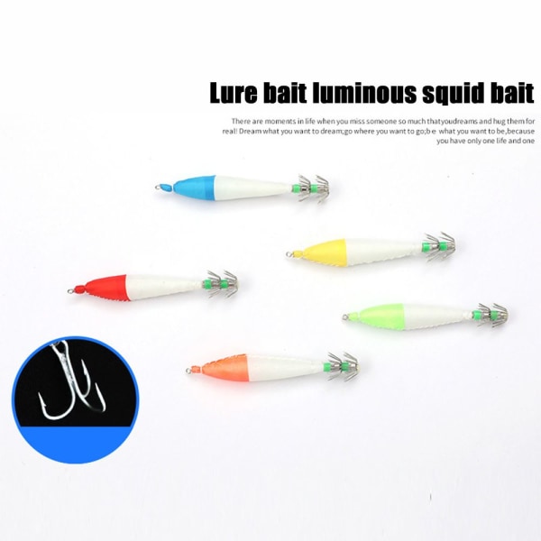 1/5 KPL Squid Hook Octopus Bait COLOR D COLOR D Color D