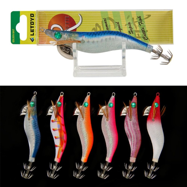 kudos Squid Hook Octopus Bait COLOR E COLOR E Color E