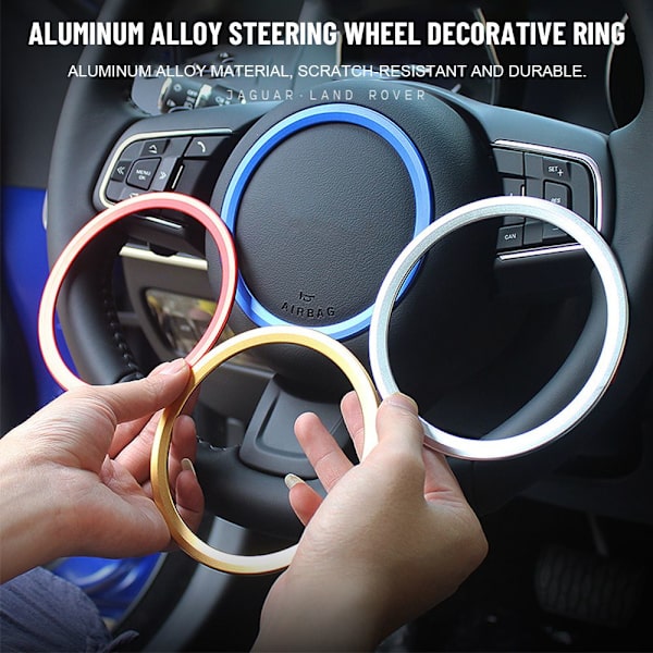 Automobilratets dekorative ring BLÅ blue