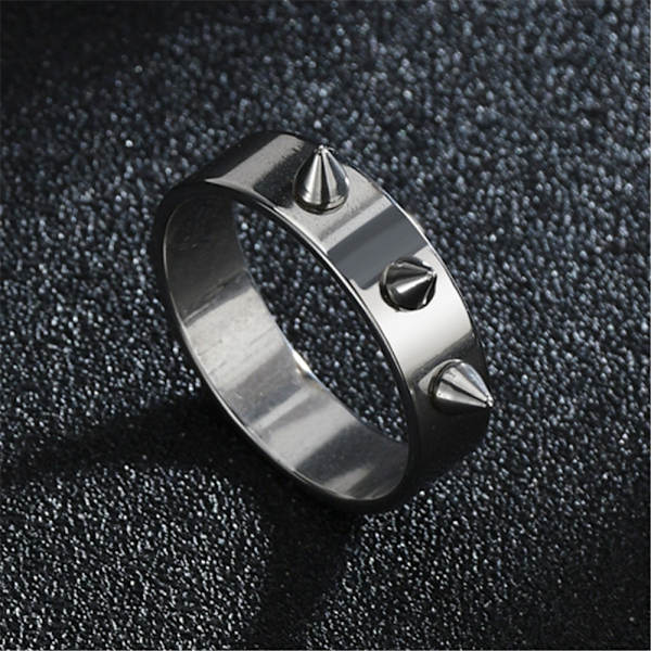 Punk Rings Rivet GULD 8 gold 8