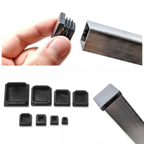 10 stk/sæt Blanking End Caps Møbel Fødder Caps Protector