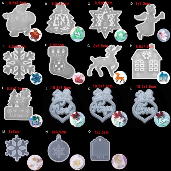 Kristallihartsimuotit Mold MOLDS D