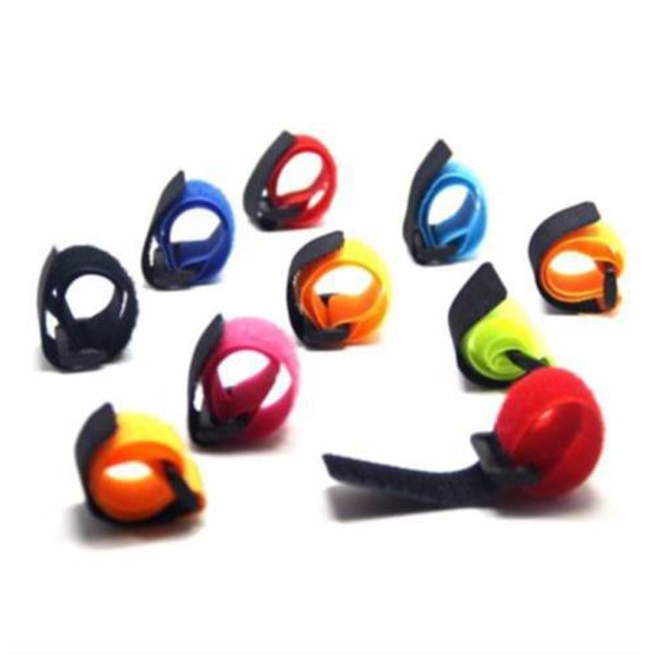 Fiskestangsnøre nylon 10 STK (TILLFÆRLIG FARGE) 10pcs(Color Random)