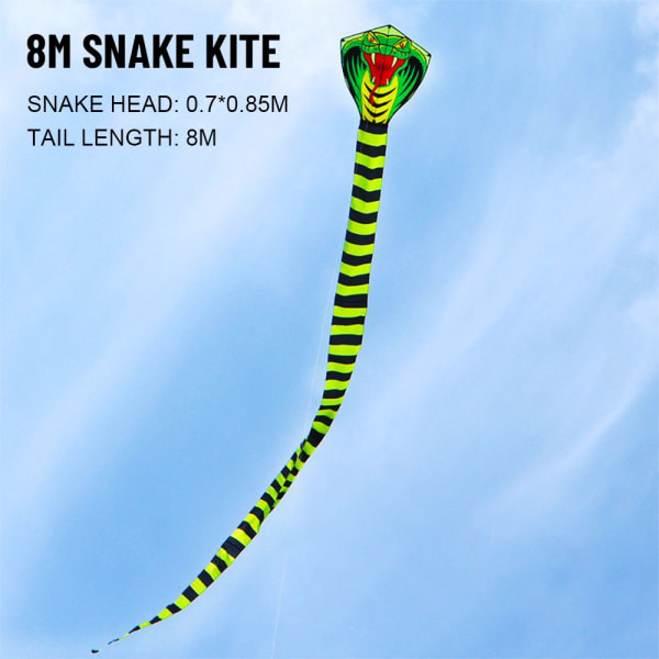 8/15 m Snake Power Cobra Kite 8M 8m