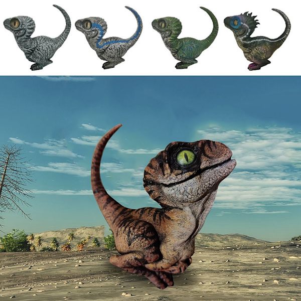 Dinosauriestaty New Born Velociraptor 3 3 3