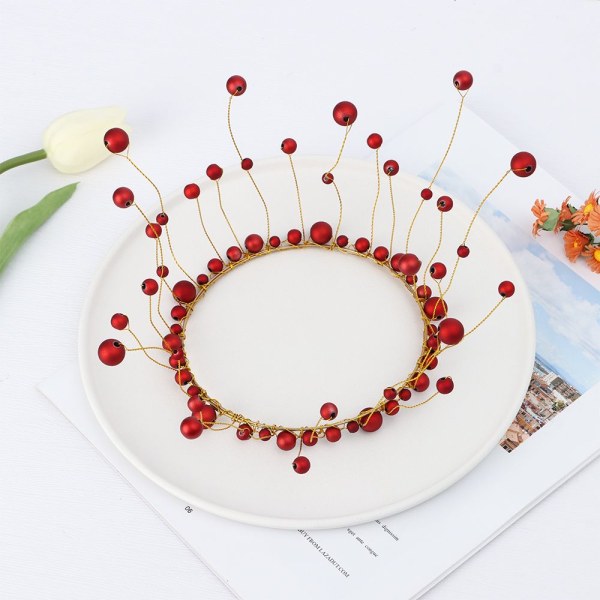 Crown Cake Topper Artificial Pearl 2 2 2