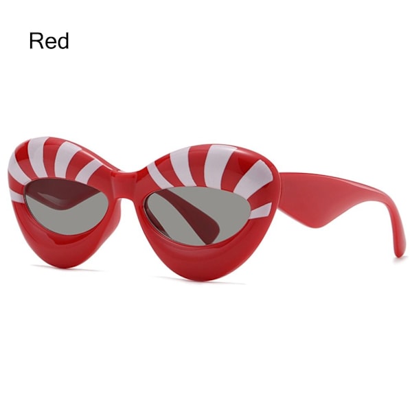 Sexy Lip Sunglasses Cat Eye aurinkolasit RED Red