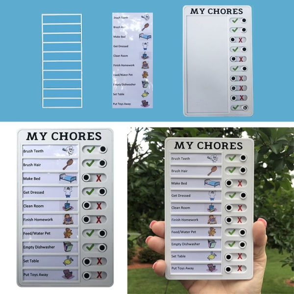 Memo Plast Board Memo Checklista My Chores