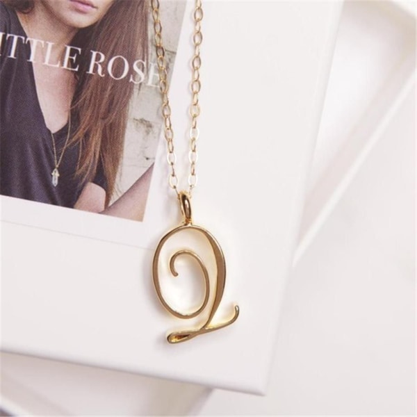 Alphabet Initial Necklace Alphabet Pendant E E E
