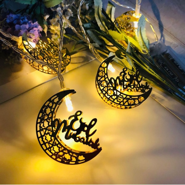 1,65m 10Led Eid Mubarak Light Kareem Ramadan 13 13 13
