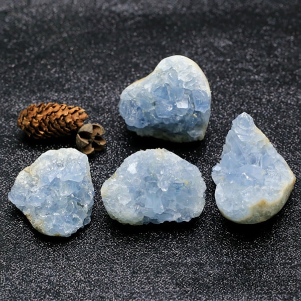 Natural Crystal Cluster Blue Celestite 95G-105G 95g-105g