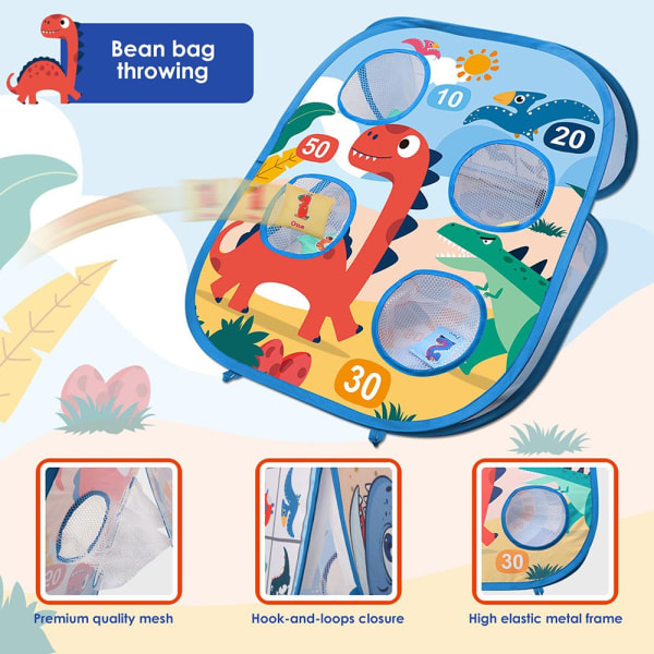 Toss Games Cornhole Toss Game Set DINOSAUR DINOSAUR Dinosaur