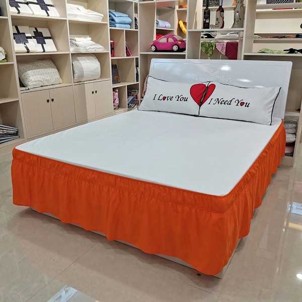 Elastinen Bed Ruffles Bed Hame XXL6 6 XXL6
