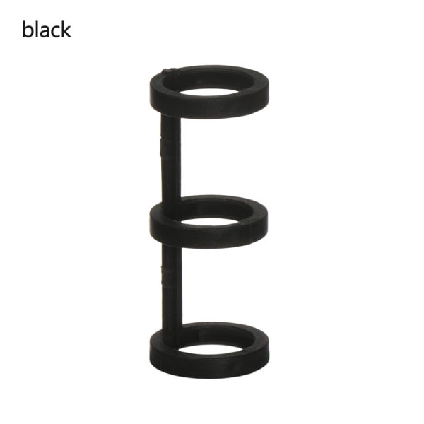 3 Stk Spiralring Notebook Binder SORT black
