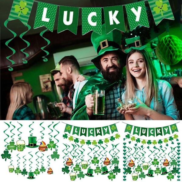 S:t Patricks Day Party Dekoration 5 1SET 5 1SET 5    1Set