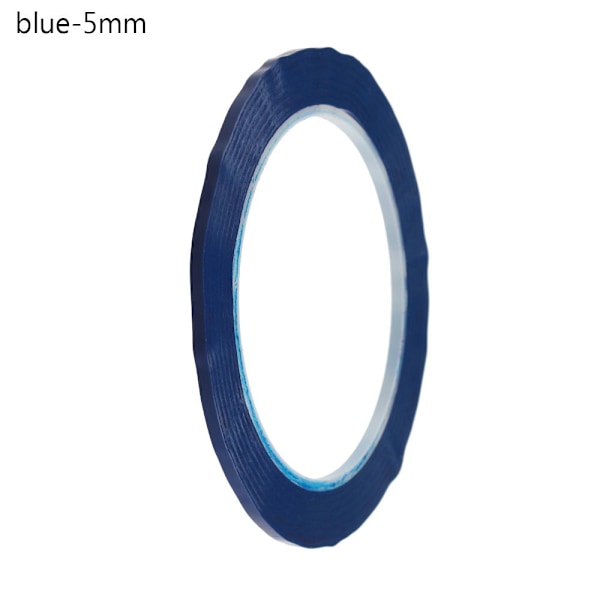 1 stk Desktop Posisjoneringstape Markeringstape BLÅ 5MM blue 5mm