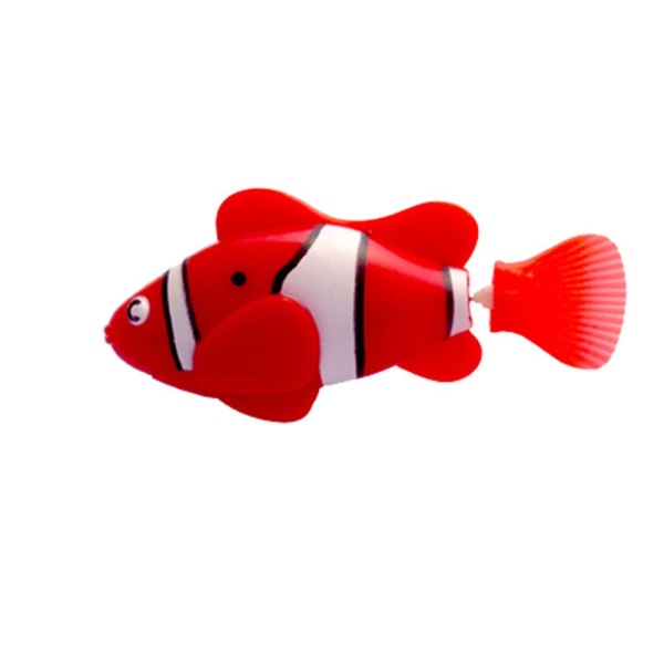 Lemmikissan lelu uimarobottikala PUNAINEN red
