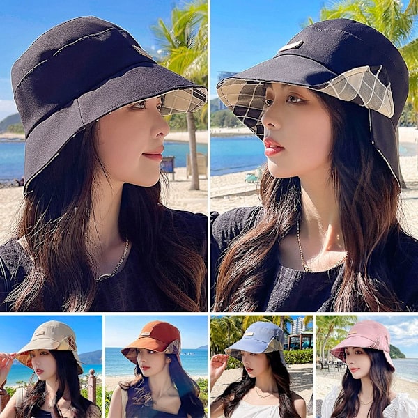 Bucket Hat Fisherman Cap SORT Black