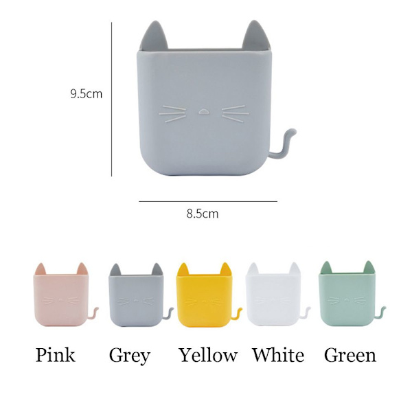 Vægmonteret Organizer Store Box GRÅ gray