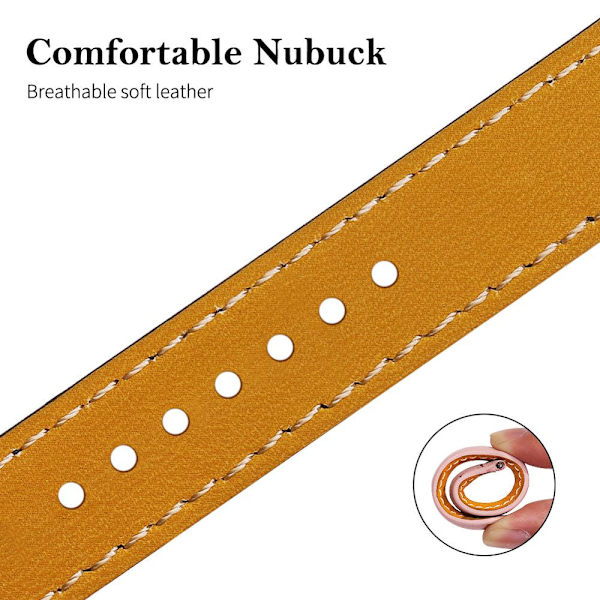 Aito nahkaranneke Rannekoru MUSTA 42/ WATCH Black