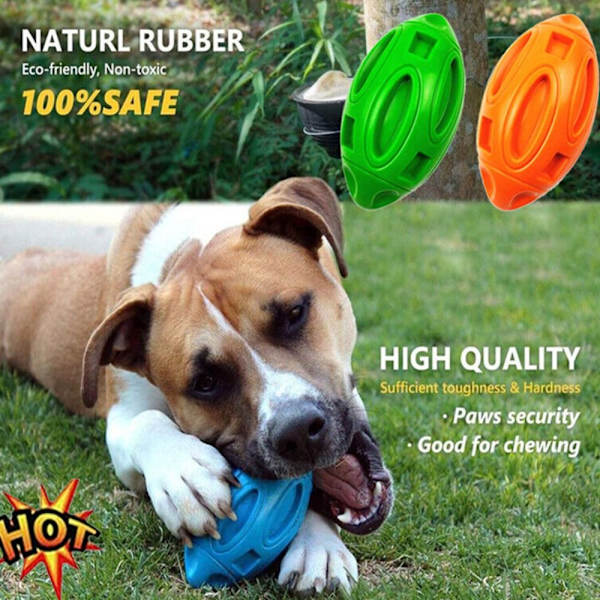 Hund Piper leksak Pet Chew Toys BLÅ blue