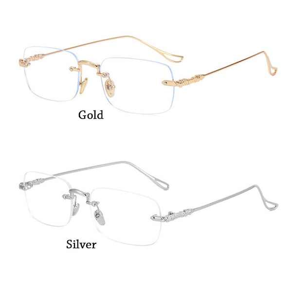 Anti-Blue Light Glasses Ylisuuret silmälasit GOLD gold
