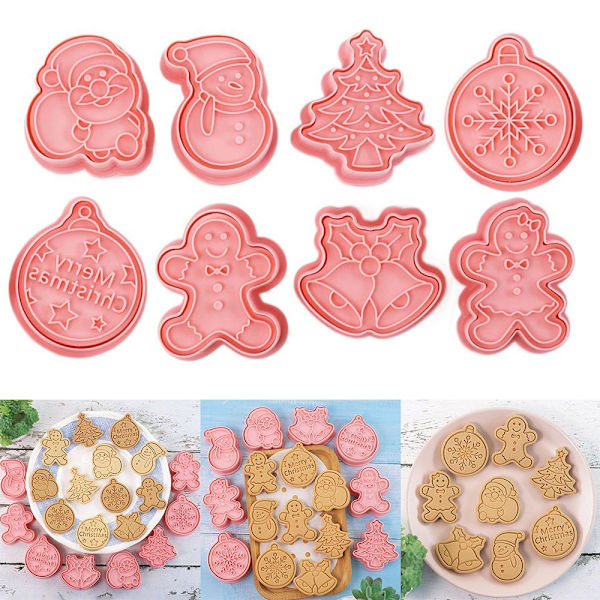8 kpl / set Mold 3D- mould