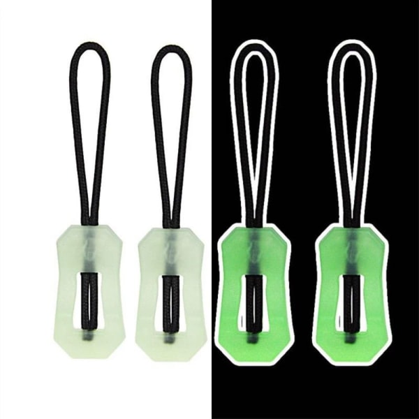 Luminous Pull Zippers Dark Zipper 5 ST 5 ST 5 Pcs