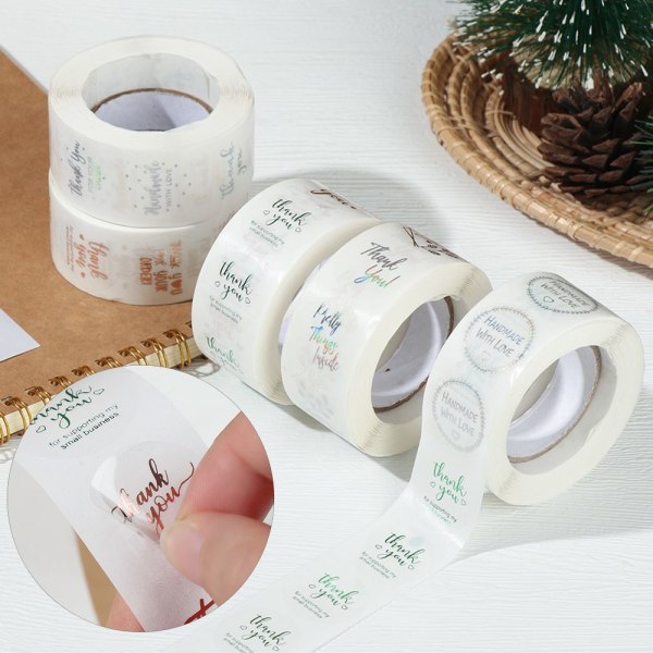 500 kpl Sinetöintitarra Paperitarrat C C C