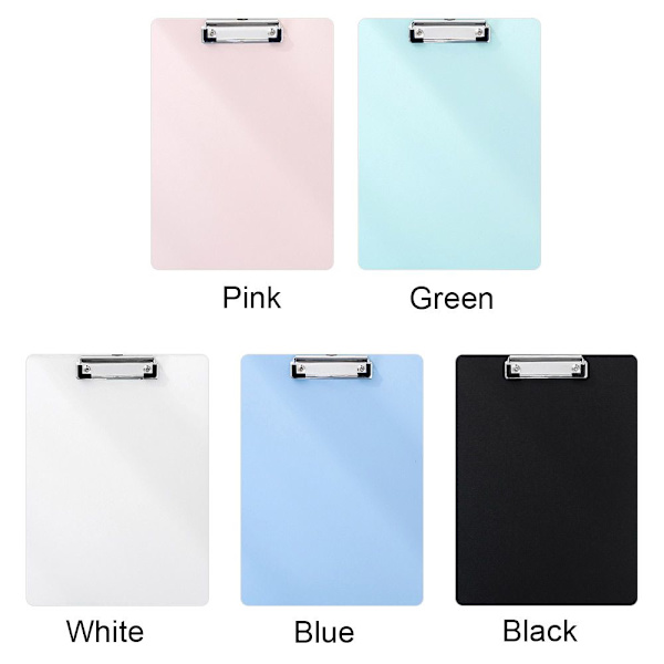 A4 Mapp Board Urklipp BLÅ Blue