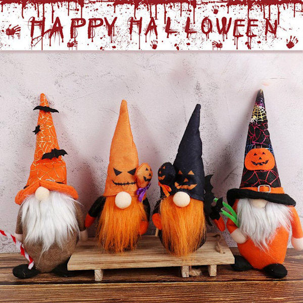 Halloween Banner Bakteppe Dekor