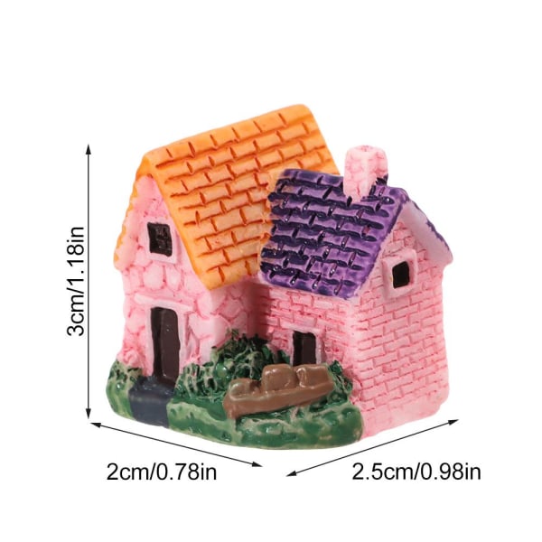 Mini Castle Small House SET-4KPL SET-4KPL SET-4Pcs