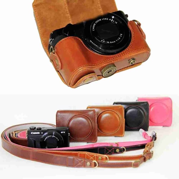 Kameran case Kameralaukku RUSKEA brown