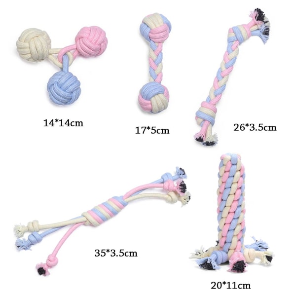 Koirat Lelut Puppy Cotton Chew 1 1 1