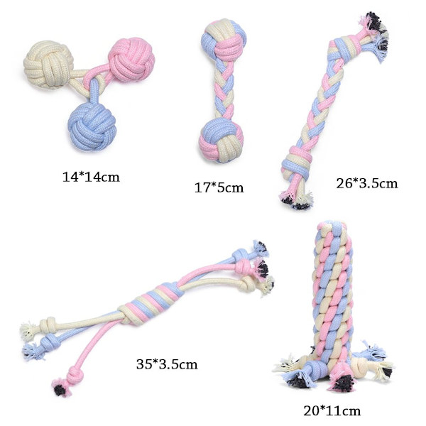 Koirat Lelut Puppy Cotton Chew 5 5 5