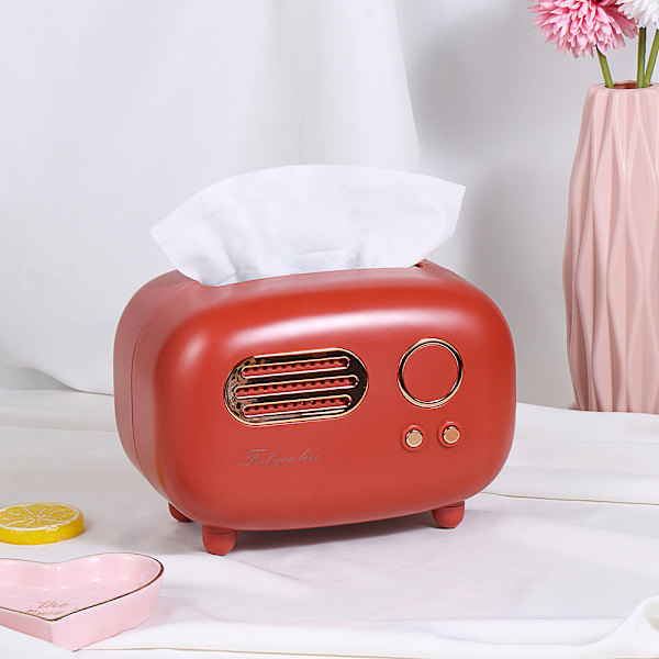 Tissue Box Radio Model PINK pink