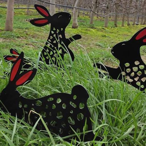Rabbit Yard Art Garden Decor C C C