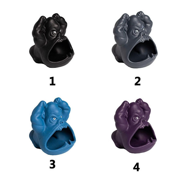 C eramic King Kong A shtray 3 3 3