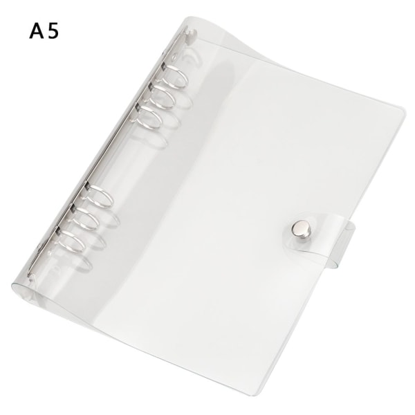 1 Stk Løsbladsbind Journal Planner PVC Notebook Cover A5 A5