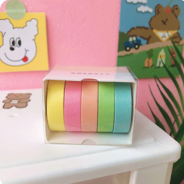 Washi Tape Set Hand Account Tarrat 7 7 7