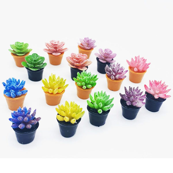 Mini Plantepotte Miniature Blomstervase 9 9 9