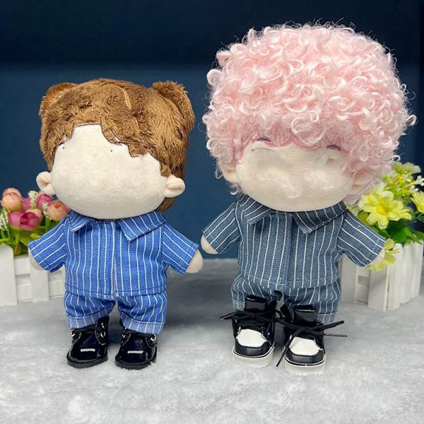 Käsintehty farkkupaita 20cm Dolls Shortsit 1 1 1