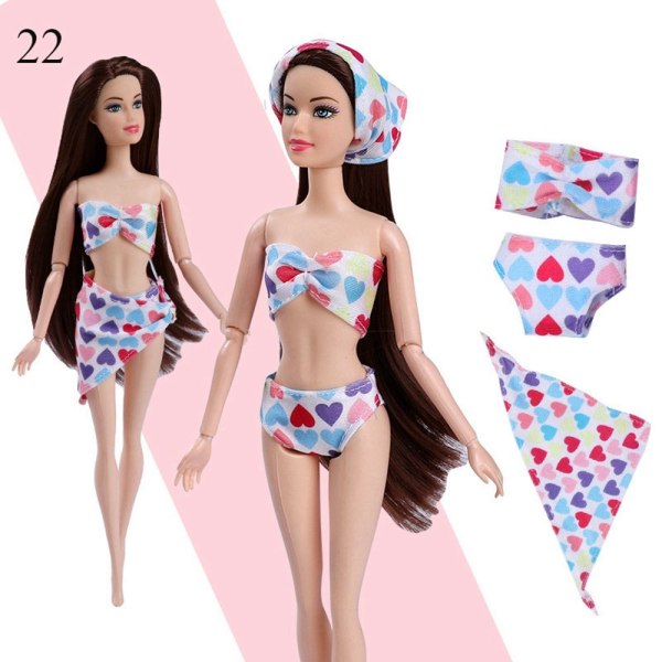 Dollsimkläder Bikini 4 4 4