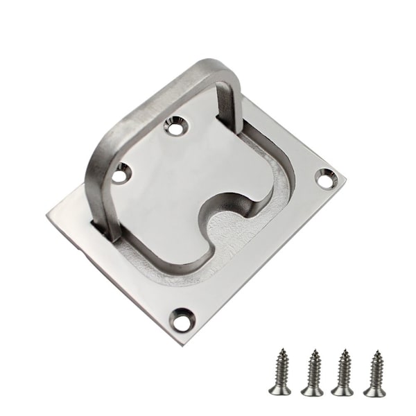 Deck Pull Handle Flush Lift Ring Anti-rattle fjäder