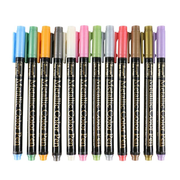 12 Stk Maling Marker Kunst Skrive Markers Glasvæg
