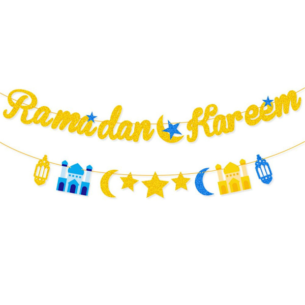 Ramadan Kareem Banners Paper Hanging Flags 01 01 01